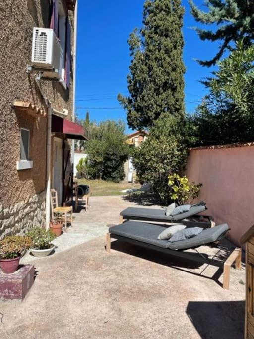 Chambres D'Ete Aux Lecques A 100 M De La Mer Saint-Cyr-sur-Mer Luaran gambar